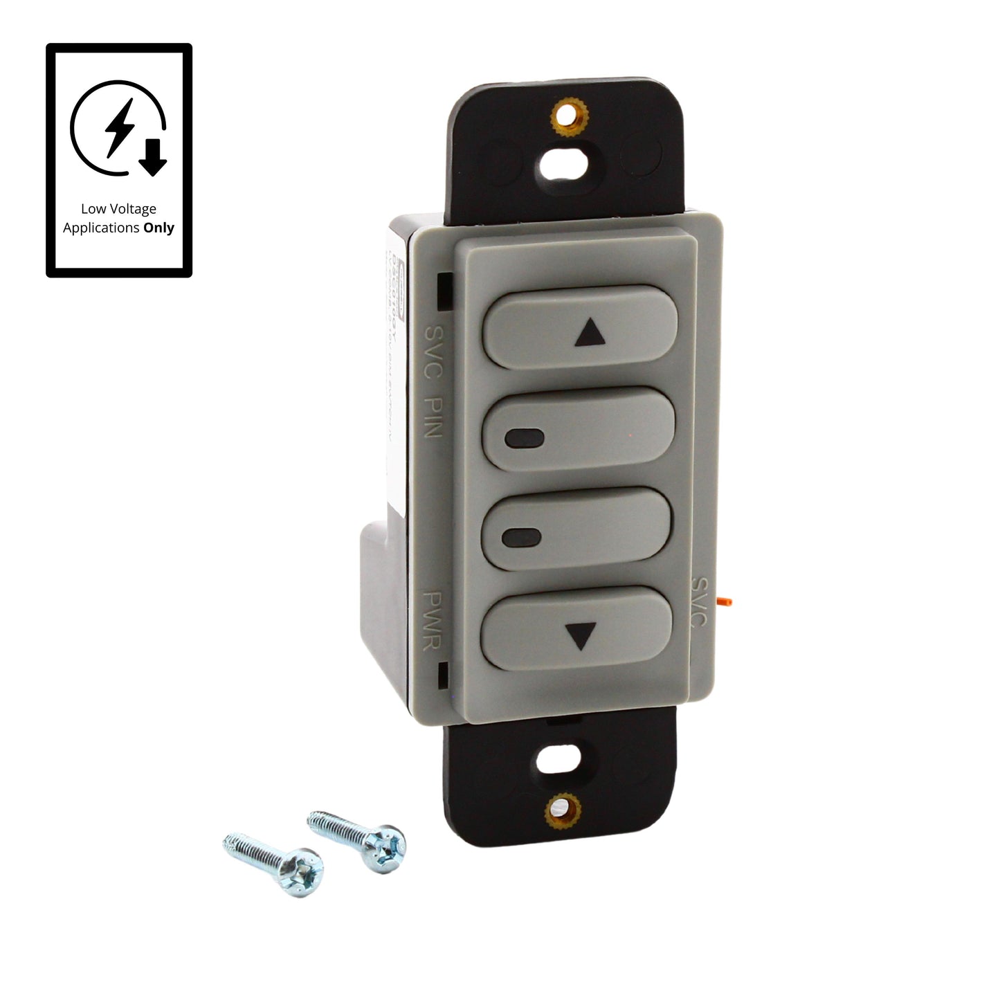 Hubbell DSC010GY Gray Low Voltage Dimmer Switches 0-10V Latching/Momentary 50pcs