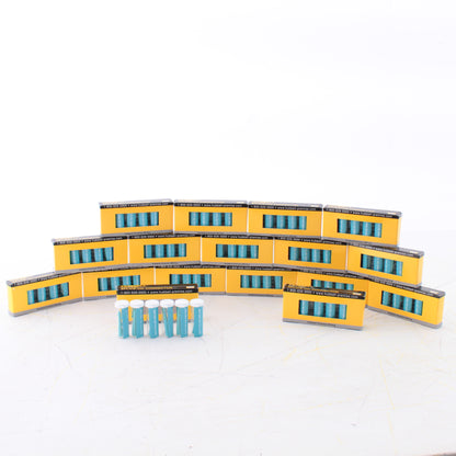 100PK Hubbell Fiber Optic Fusion Splice Connectors LC Jack OM3 FCLCF900M50G100PK