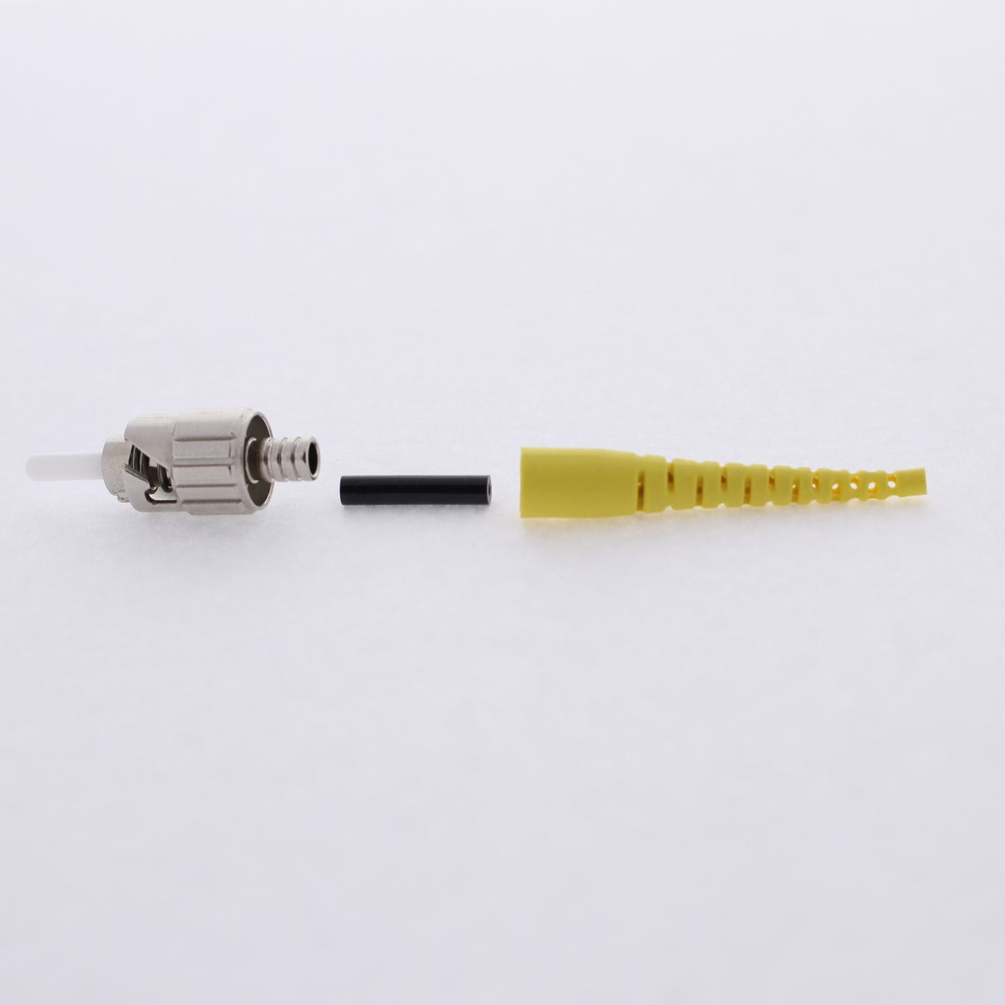 Hubbell FCSTS12R Fiber Optic ST Connectors SM Zirconia Anaerobic Epoxy 12pcs