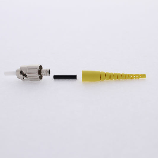 Hubbell FCSTS12R Fiber Optic ST Connectors SM Zirconia Anaerobic Epoxy 12pcs