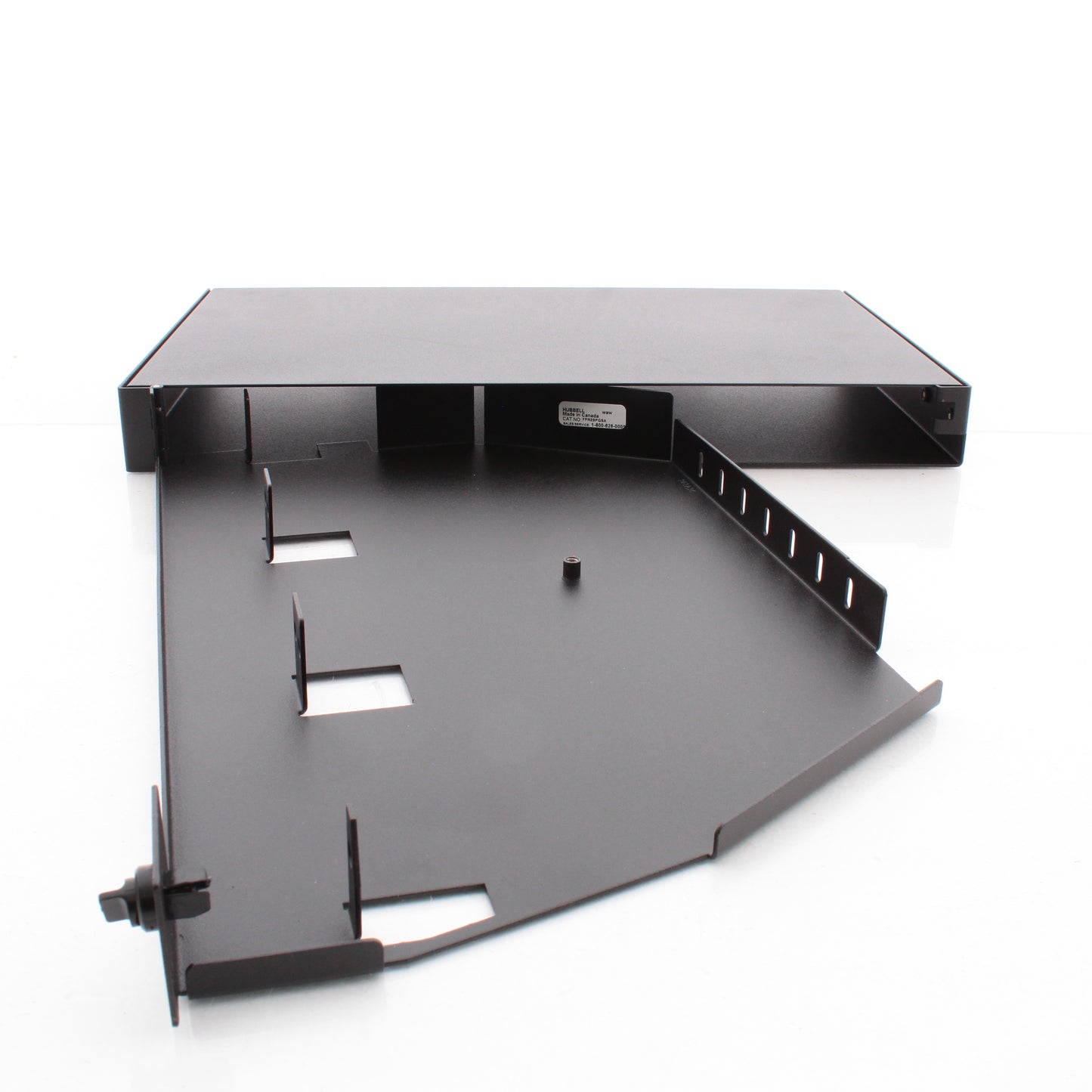 Hubbell FPR3SPGSA Fiber Optic Patch Panel Rackmount 3 FSP Bays Unloaded
