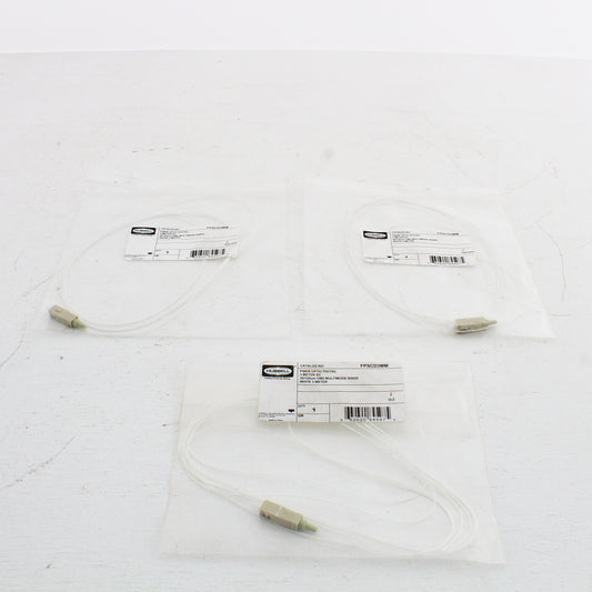 3 Hubbell Fiber Optic 1-Cable Pigtails Riser Multimode 900um SC OM2 3m FPSCD3MM