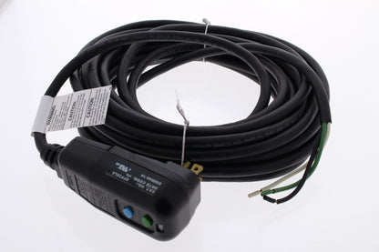 Hubbell GFP35LAOEM Auto Reset GFCI Plug 35' Power Cord Set 15A 125V 14/3 Cable
