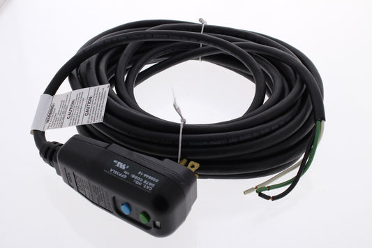 Hubbell GFP35LAOEM Auto Reset GFCI Plug 35' Power Cord Set 15A 125V 14/3 Cable