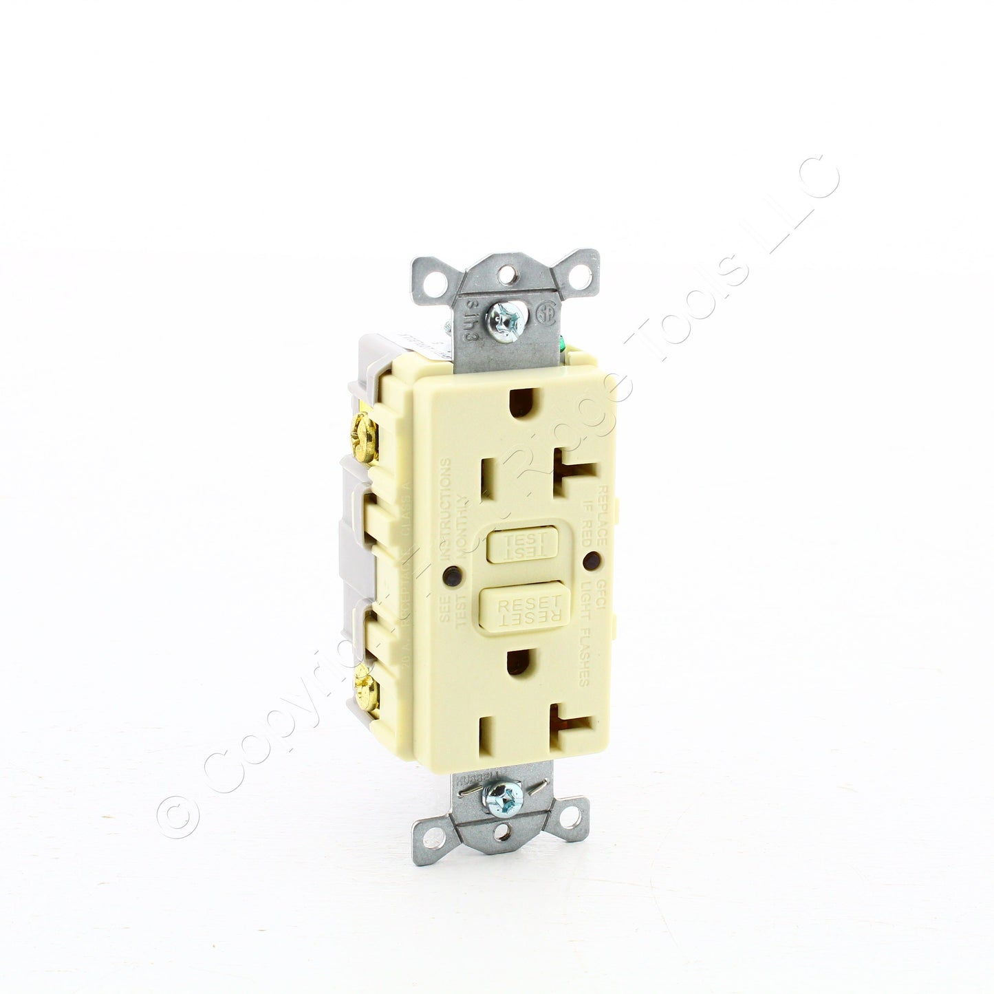 10 Hubbell Almond Self-Test Gfci Duplex Receptacle Outlets 20A GFRST20ALBULK 20A