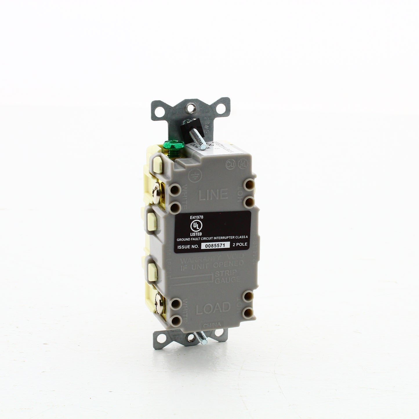 2 Hubbell Almond Self-Test Gfci Duplex Receptacle Outlets 20A GFRST20ALBULK 20A