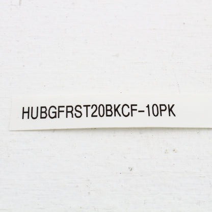 Hubbell GFRST20BKCF Black 20A Autoguard Self-Test GFCI Receptacles 5-20R 10pcs
