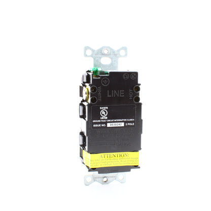 2-Pack Hubbell Black 20A Autoguard Self-Test Gfci Receptacle 5-20R GFRST20BKCF
