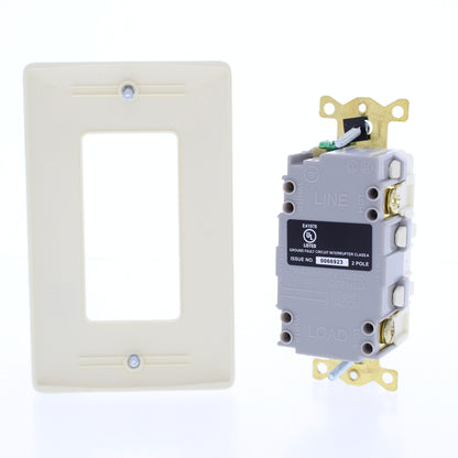 Hubbell 5-15R 15A Self-Test Hospital Gfci Gfi Receptacle Outlet Almond GFRST82AL