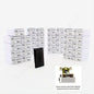Hubbell GFRST82SNAPBK 15A SnapConnect Black Hospital GFCI Receptacles 40-Pack