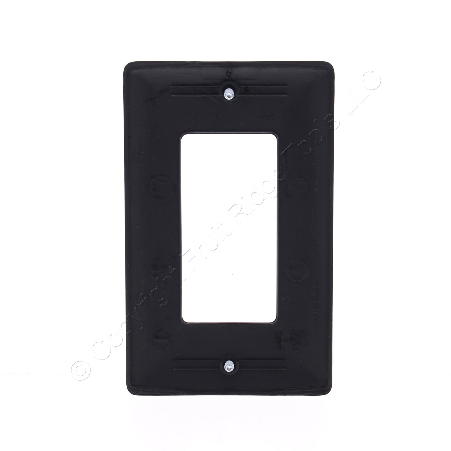 Hubbell 15A SnapConnect Black Self-Test Hospital Gfci Receptacle GFRST82SNAPBK