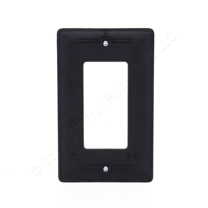 Hubbell 15A SnapConnect Black Self-Test Hospital Gfci Receptacle GFRST82SNAPBK