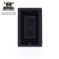 Hubbell 15A SnapConnect Black Self-Test Hospital Gfci Receptacle GFRST82SNAPBK