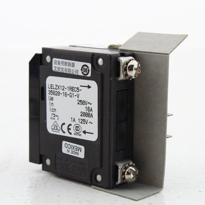 Hubbell Circuit Breaker for Gfci Sensing Module 16A 120VAC 2-Pole GFSMCB120162P
