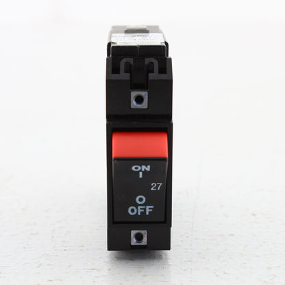 Hubbell Circuit Breaker for Gfci Sensing Module 27A 120VAC 1-Pole GFSMCB120271P