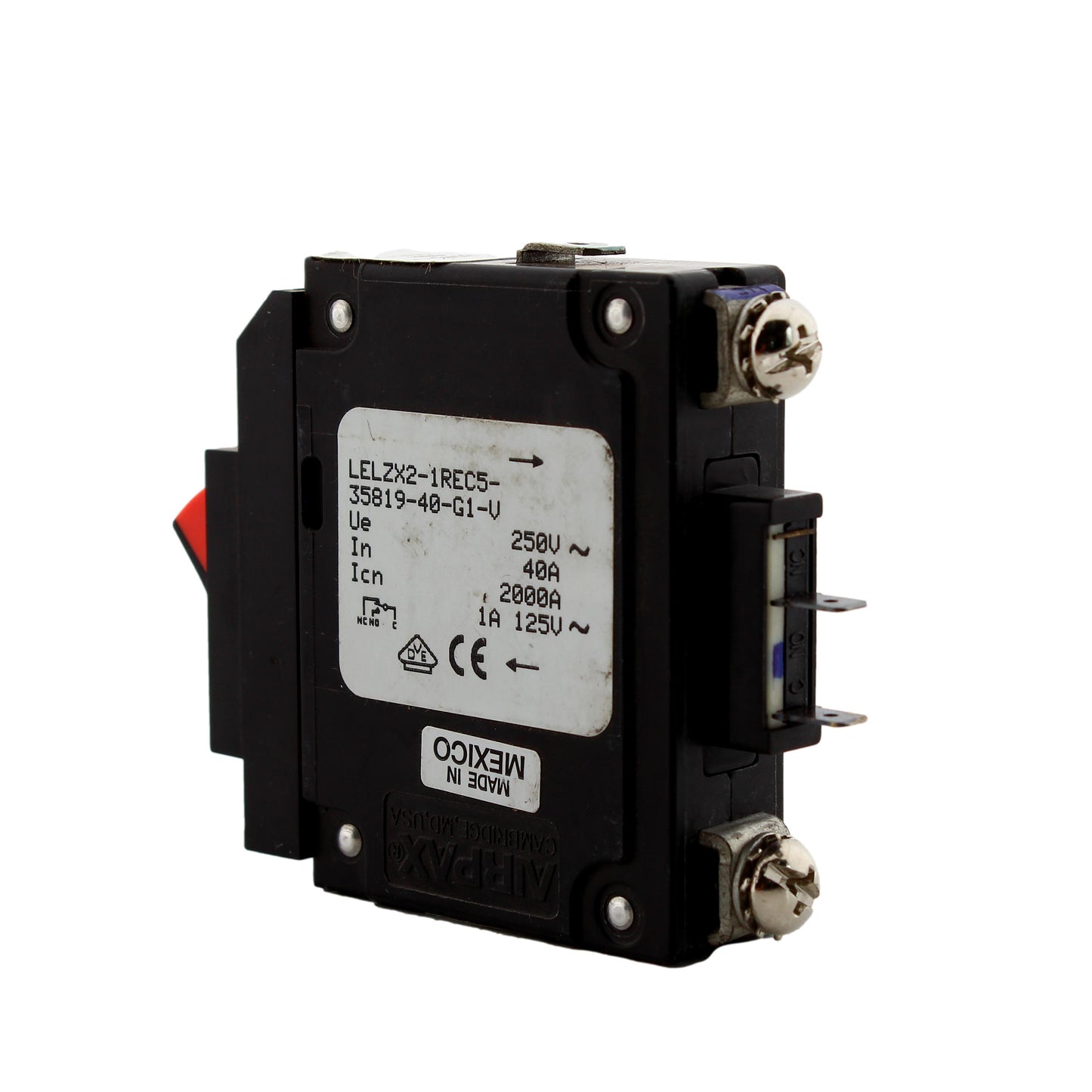 Hubbell Circuit Breaker for Gfci Sensing Module 50A 120VAC 1-Pole GFSMCB120501P