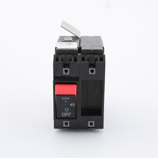 Hubbell GFSMCB240452P Circuit Breaker for Gfci Sensing Module 45A 240VAC 2-Pole