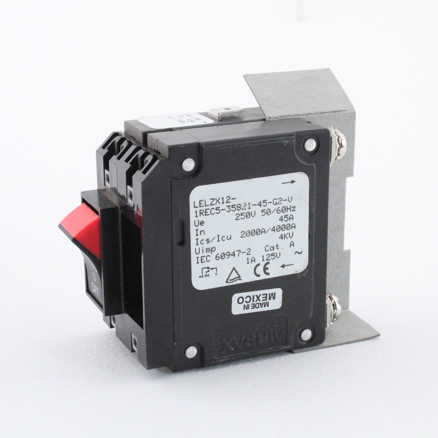 Hubbell GFSMCB240452P Circuit Breaker for Gfci Sensing Module 45A 240VAC 2-Pole
