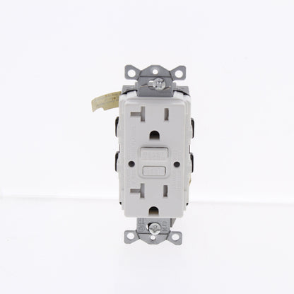 Hubbell White Self-Testing Tamper Resistant Gfci Receptacle 20A GFTRST20WBULK