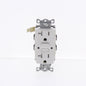 Hubbell White Self-Testing Tamper Resistant Gfci Receptacle 20A GFTRST20WBULK