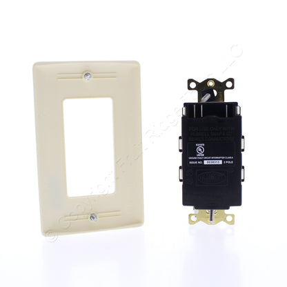 10 Hubbell 15A SnapConnect Self-Test Tamper Weather Hospital Gfci Outlets Almond