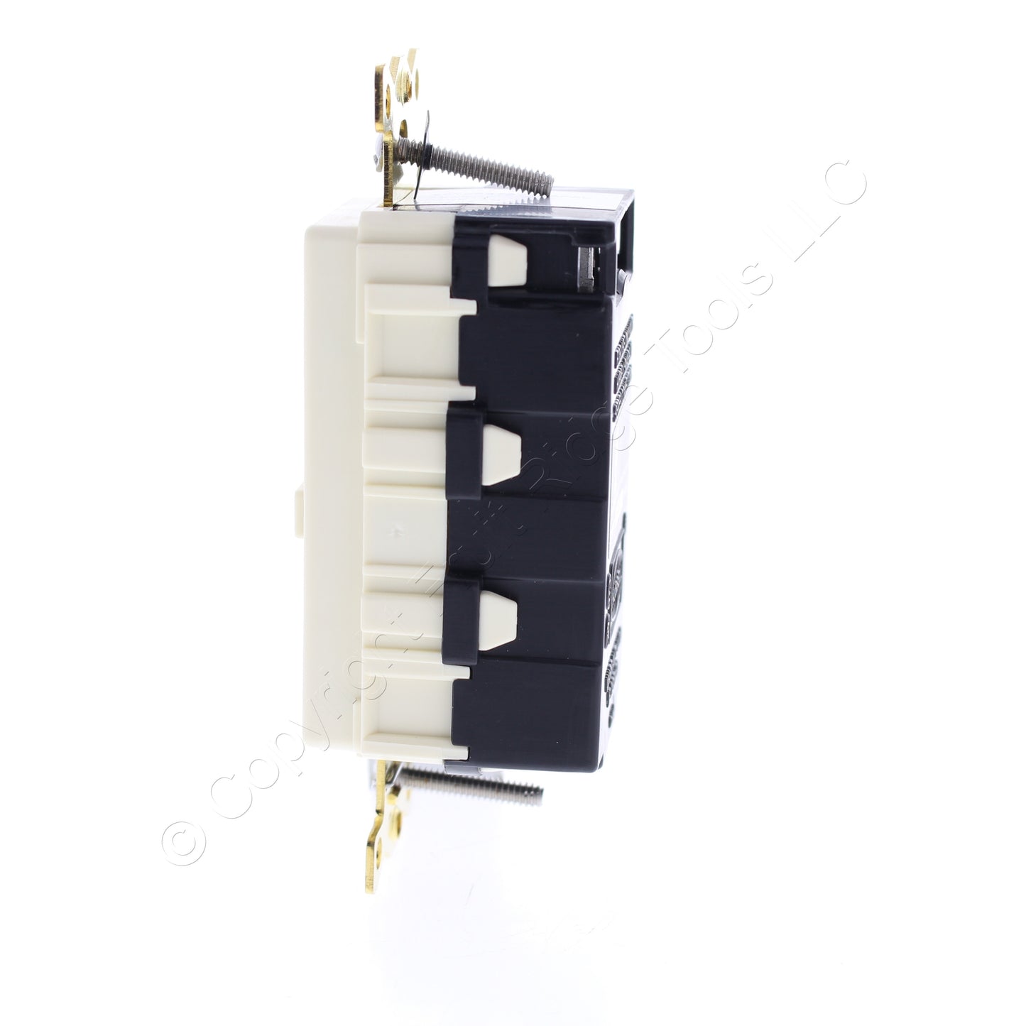 10 Hubbell 15A SnapConnect Self-Test Tamper Weather Hospital Gfci Outlets Almond