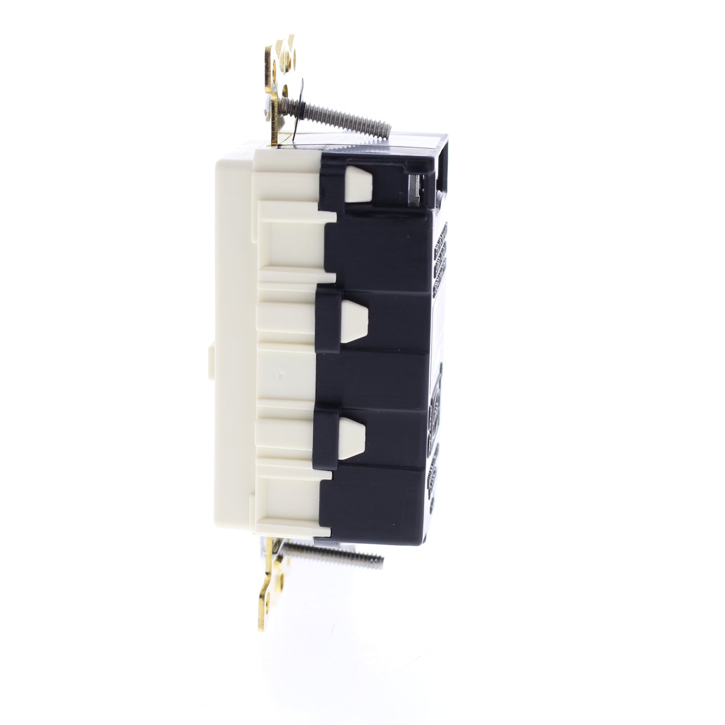 Hubbell 15A SnapConnect Self-Testing Tamper Weather Hospital Gfci Outlet Almond
