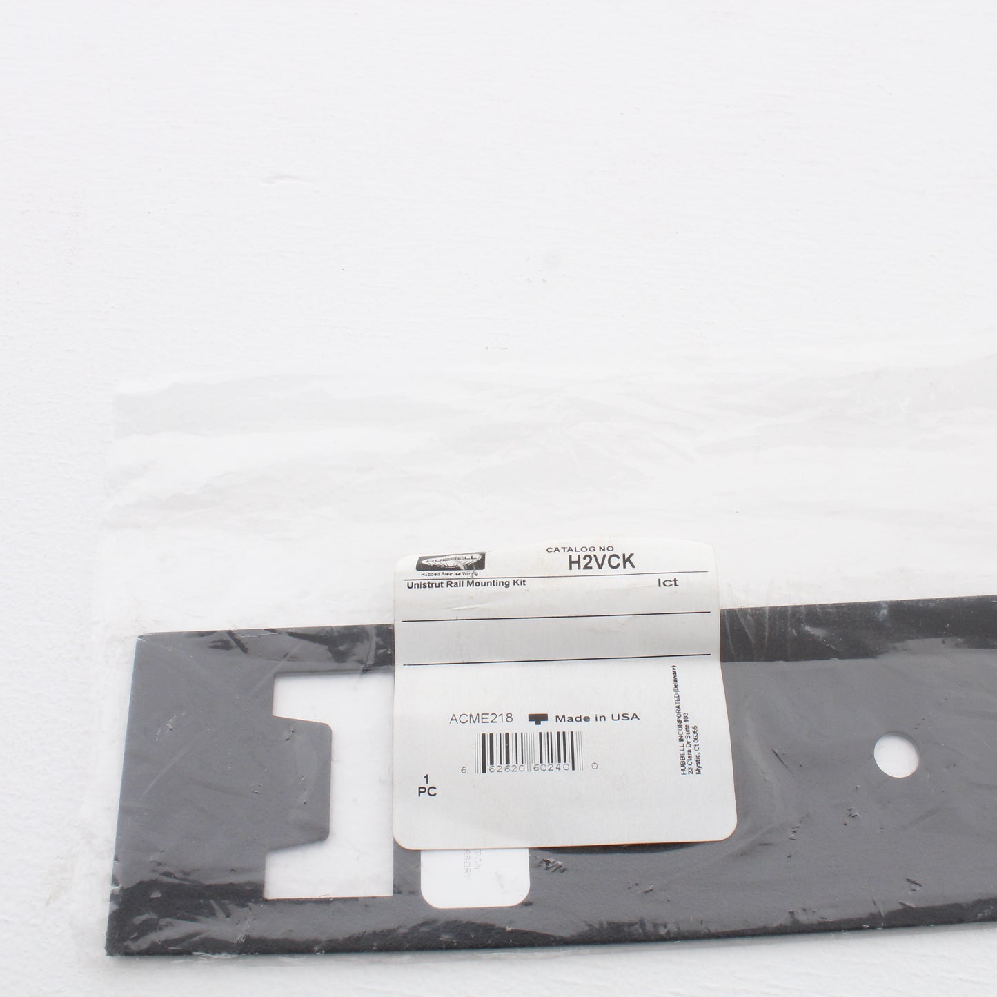 Hubbell Unistrut Rail Mounting Adapter Kit for Network/Server Cabinet H2VCK