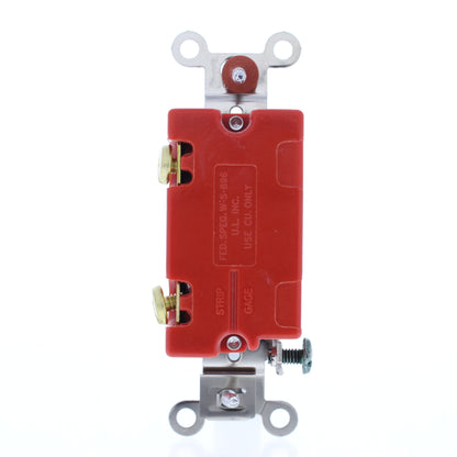 Hubbell HBL1221AL Almond Industrial Single Pole Toggle Switch 20A 120/277V