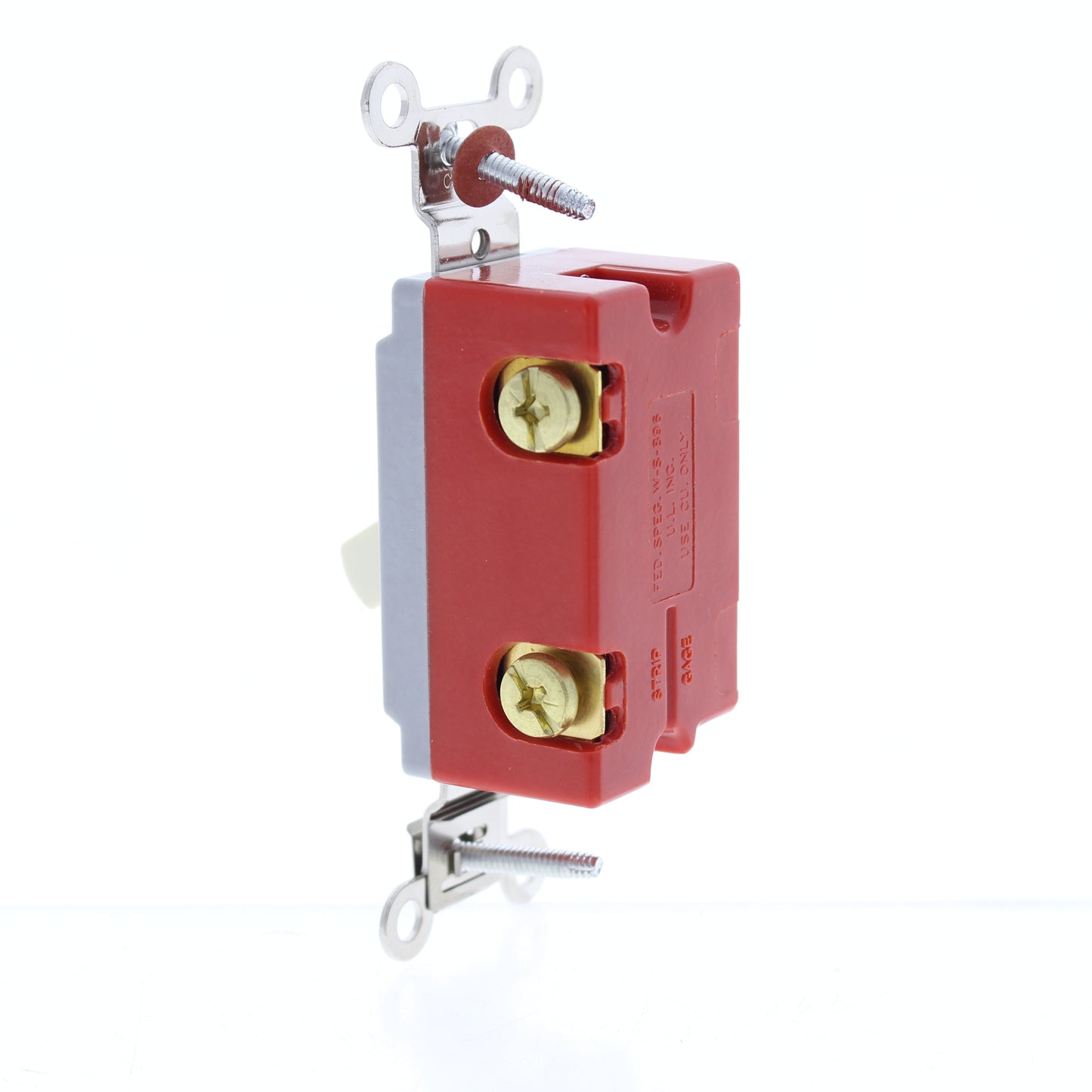 Hubbell HBL1221AL Almond Industrial Single Pole Toggle Switch 20A 120/277V