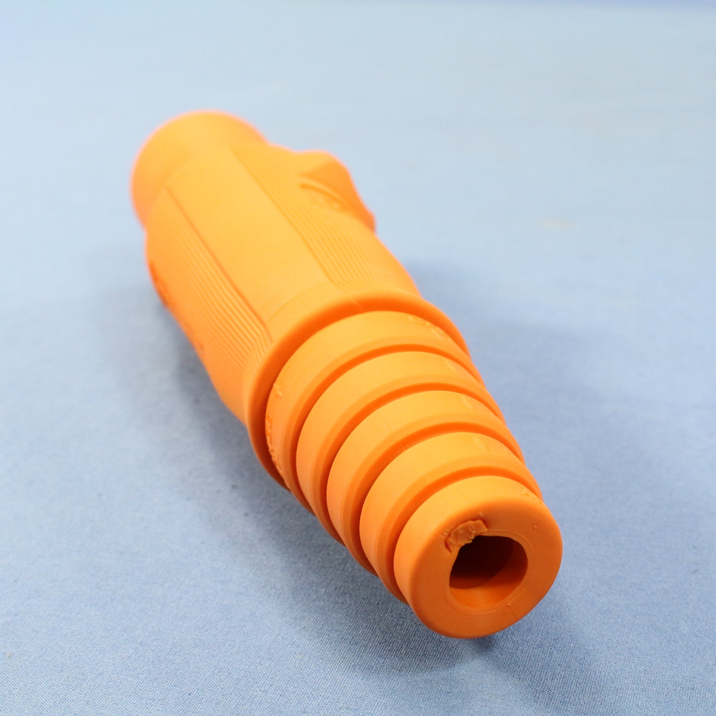 Hubbell-Wiring Replacement Orange Insulgrip Male Body for Cam-Type Lock HBL15MBO