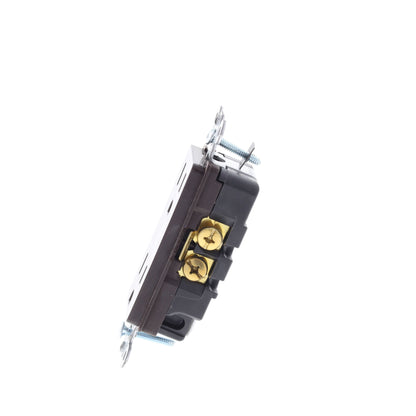 Hubbell HBL2152M2 Brown 15A Receptacle Duplex Outlet NEMA 5-15R 125V Heavy Duty