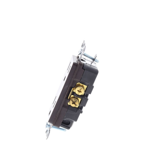 Hubbell HBL2152M2 Brown 15A Receptacle Duplex Outlet NEMA 5-15R 125V Heavy Duty