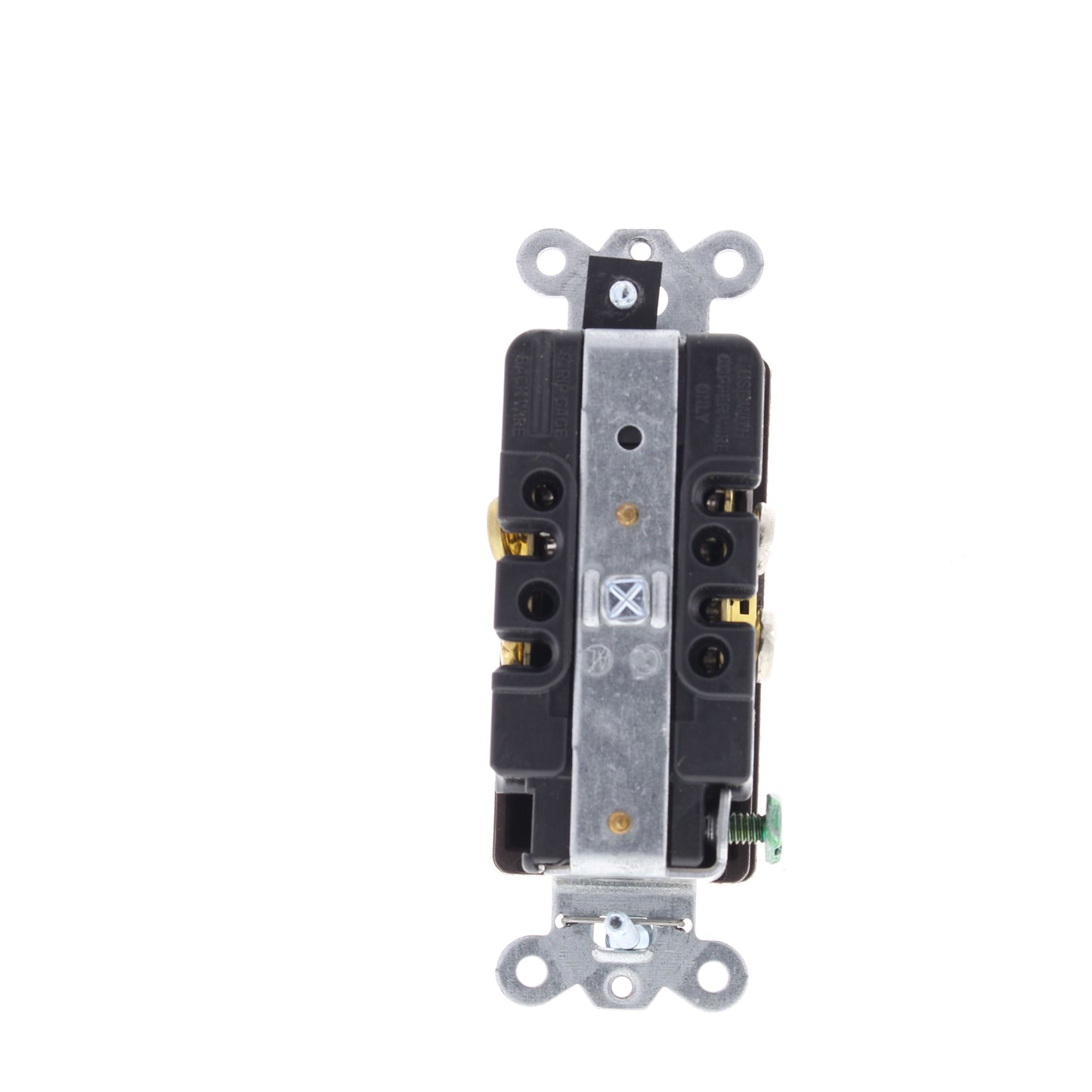 Hubbell HBL2152M2 Brown 15A Receptacle Duplex Outlet NEMA 5-15R 125V Heavy Duty