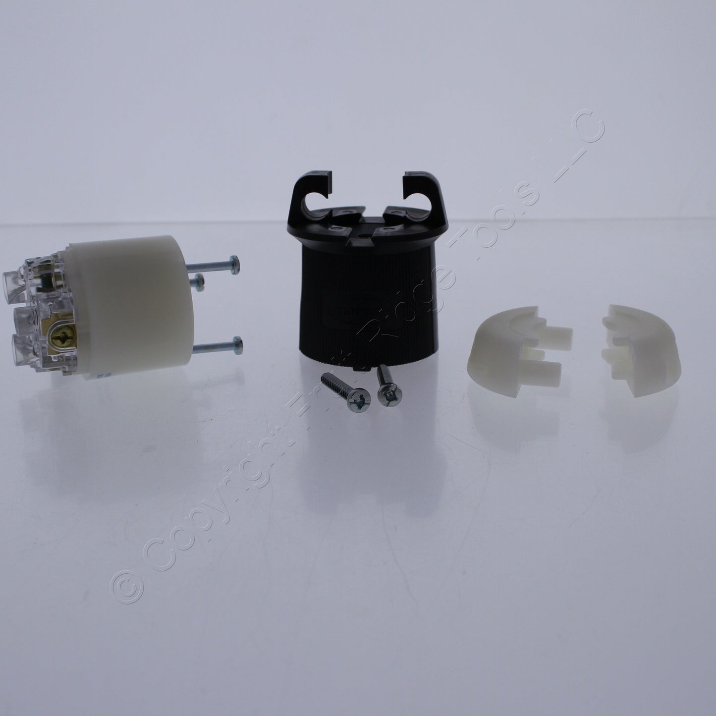 Hubbell Bryant L6-20 Locking Connector Plug Twist Lock NEMA L6-20R 20A 250V 2323
