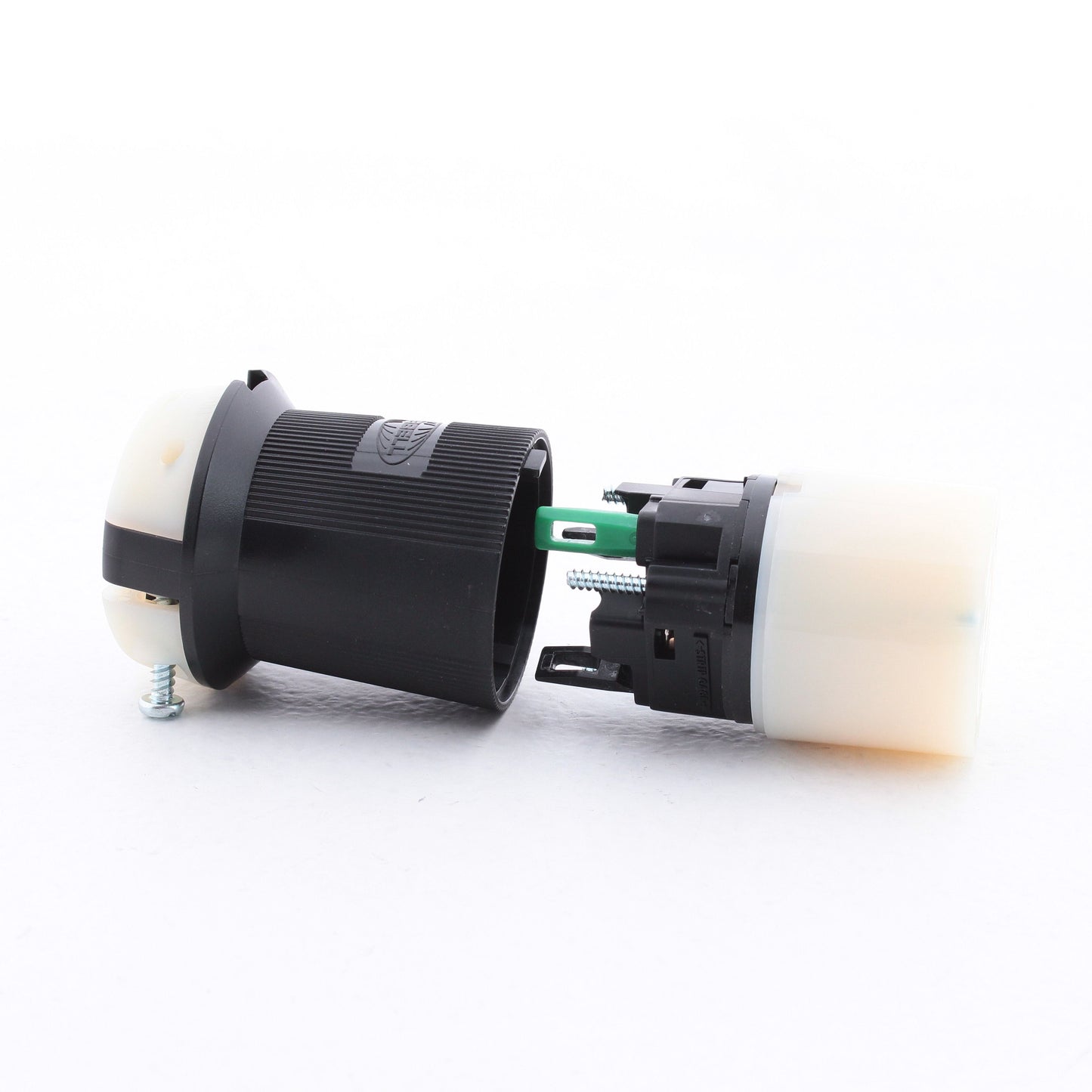 Hubbell EdgeConnect� HBL2323ST 20A Twist Locking Connector Plug NEMA L6-20R 250V