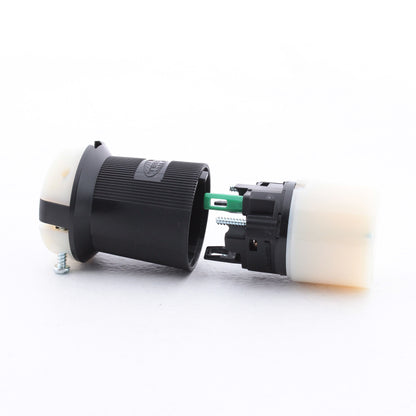 Hubbell EdgeConnect� HBL2323ST 20A Twist Locking Connector Plug NEMA L6-20R 250V