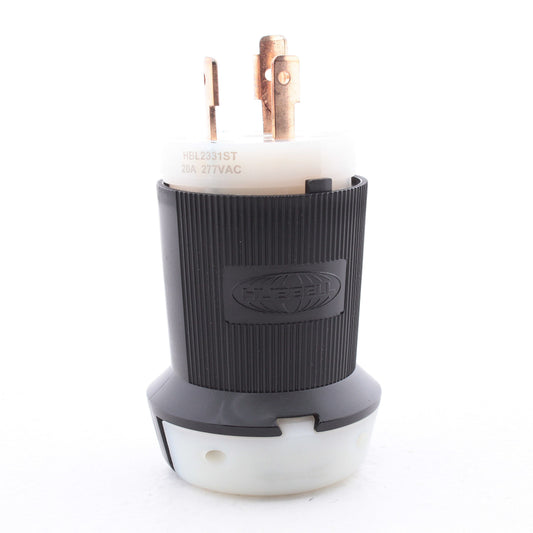 Hubbell EdgeConnect� HBL2331ST 20A Twist Locking Plug Single Phase L7-20P 277V