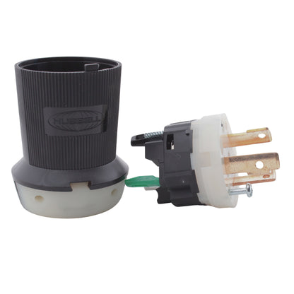 Hubbell EdgeConnect� HBL2611ST 30A Twist Turn Locking Plug 1-Phase L5-30P 125V