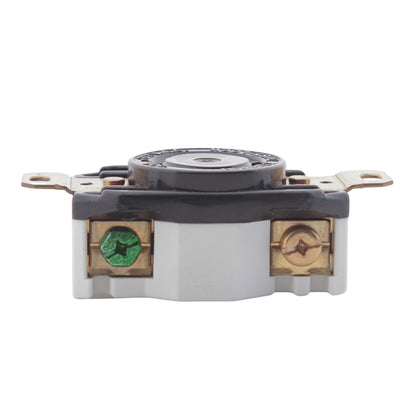 Hubbell HBL2630 30A Twist Turn Locking Receptacle Outlet NEMA L7-30R 277V Flush