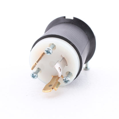 Hubbell HBL2631 30A Twist Turn Locking Plug Male Single Phase NEMA L7-30P 277V