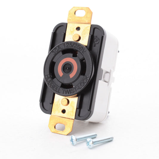 Hubbell EdgeConnect� HBL2710ST 30A Twist Lock Receptacle L14-30R Outlet 125/250V