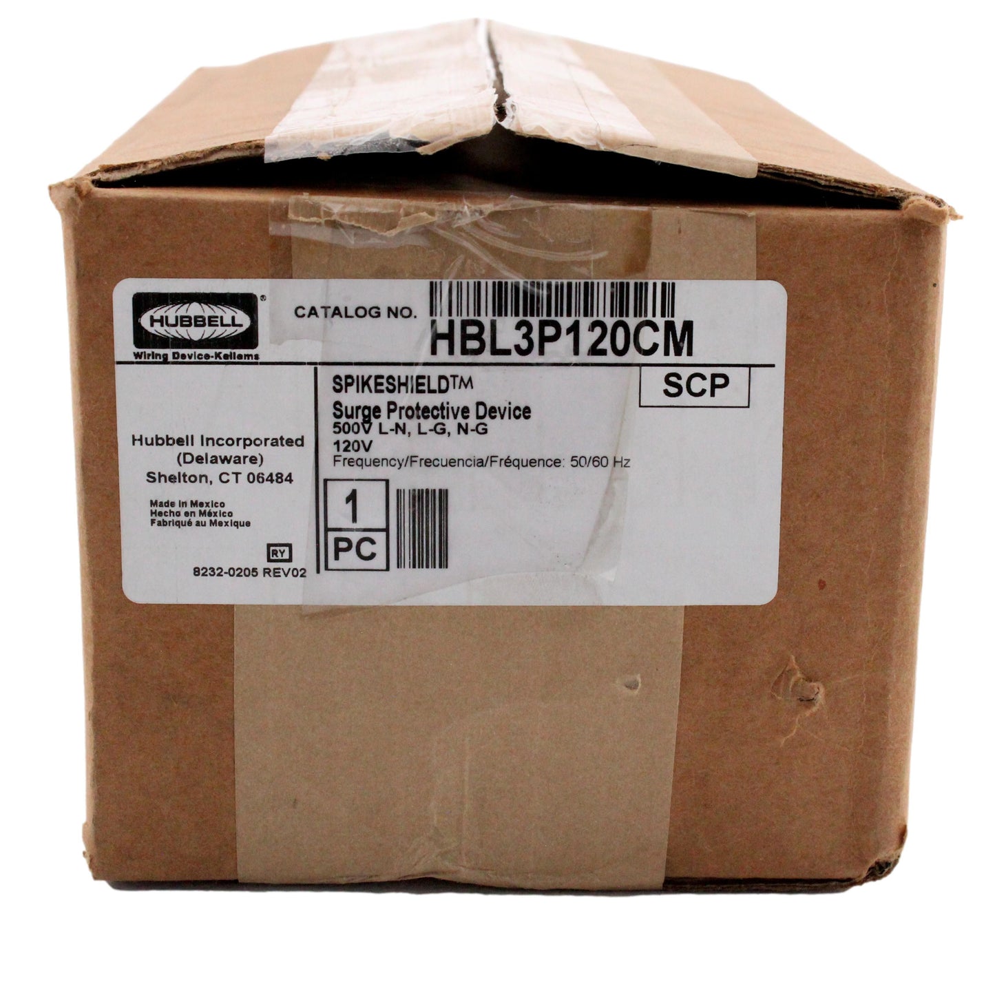 Hubbell Surge Protective Panel Replacement Module 120V 120kA HBL3P120CM