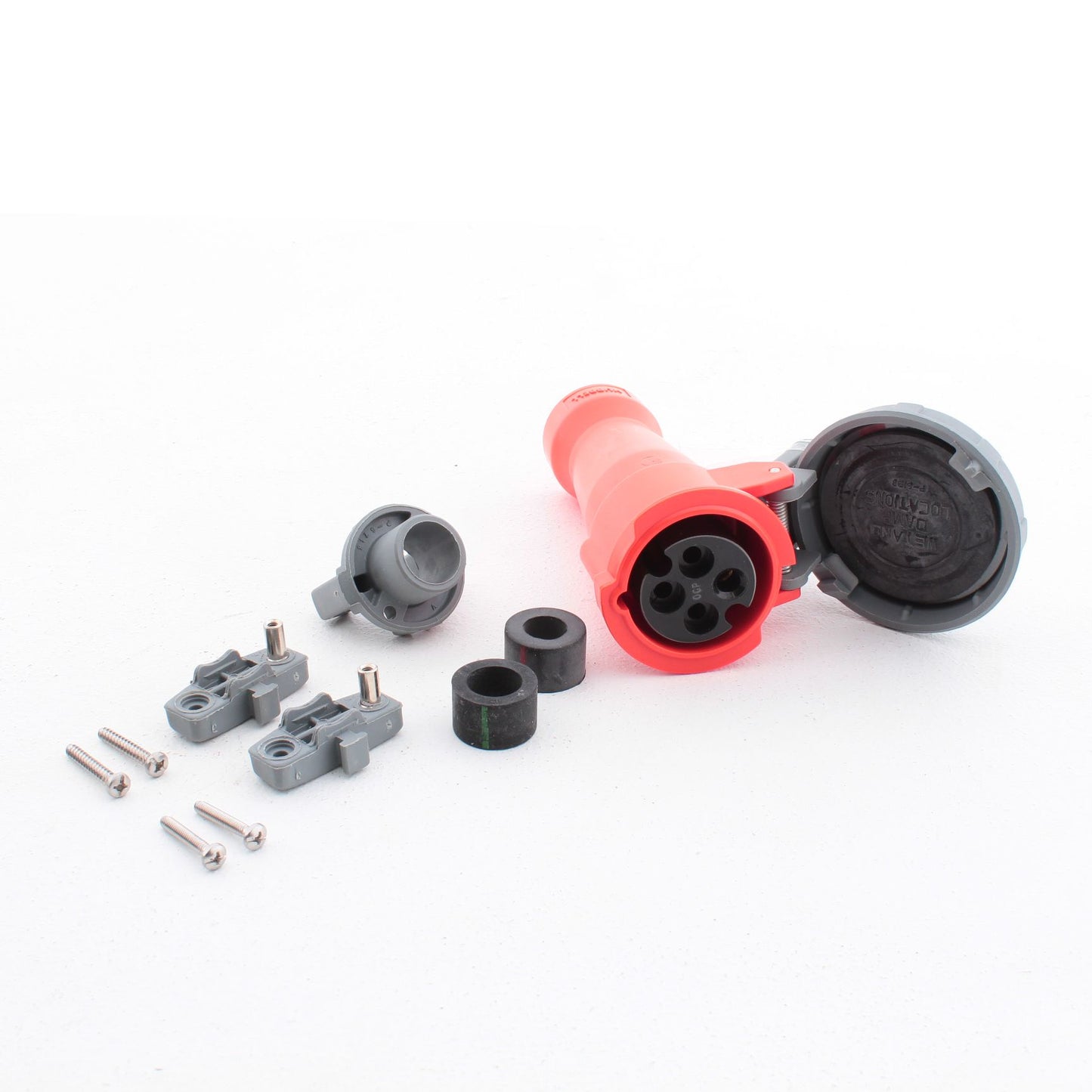 Hubbell Watertight Pin & Sleeve Connector Female Plug 20A 125/250V HBL420C12WM2