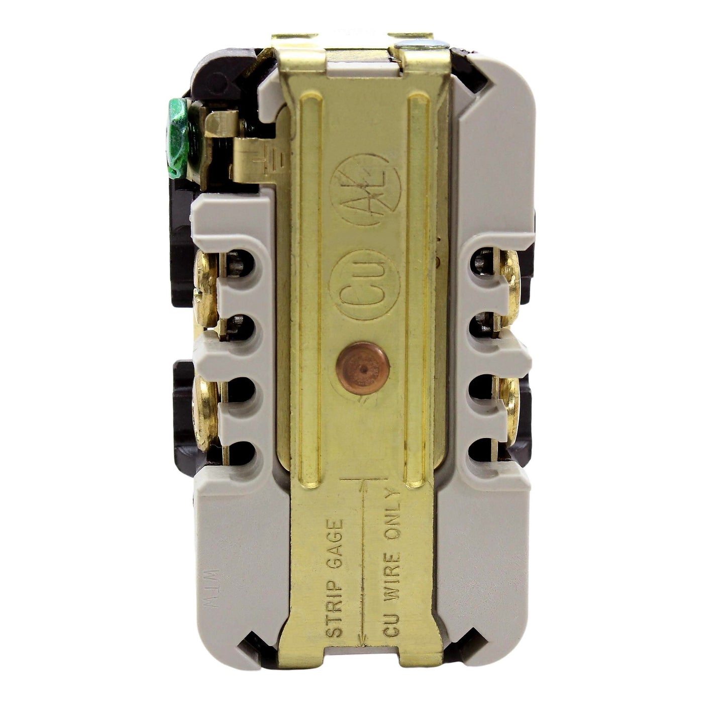 Hubbell HBL4550XSM2 Twist Locking Duplex Receptacle Outlet NEMA L6-15R 15A 250V