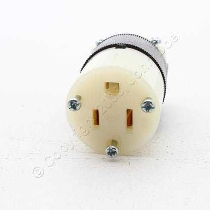 Hubbell Bryant Insulgrip Straight Blade Connector Nema 5-15R 15A 125V HBL5269CM8
