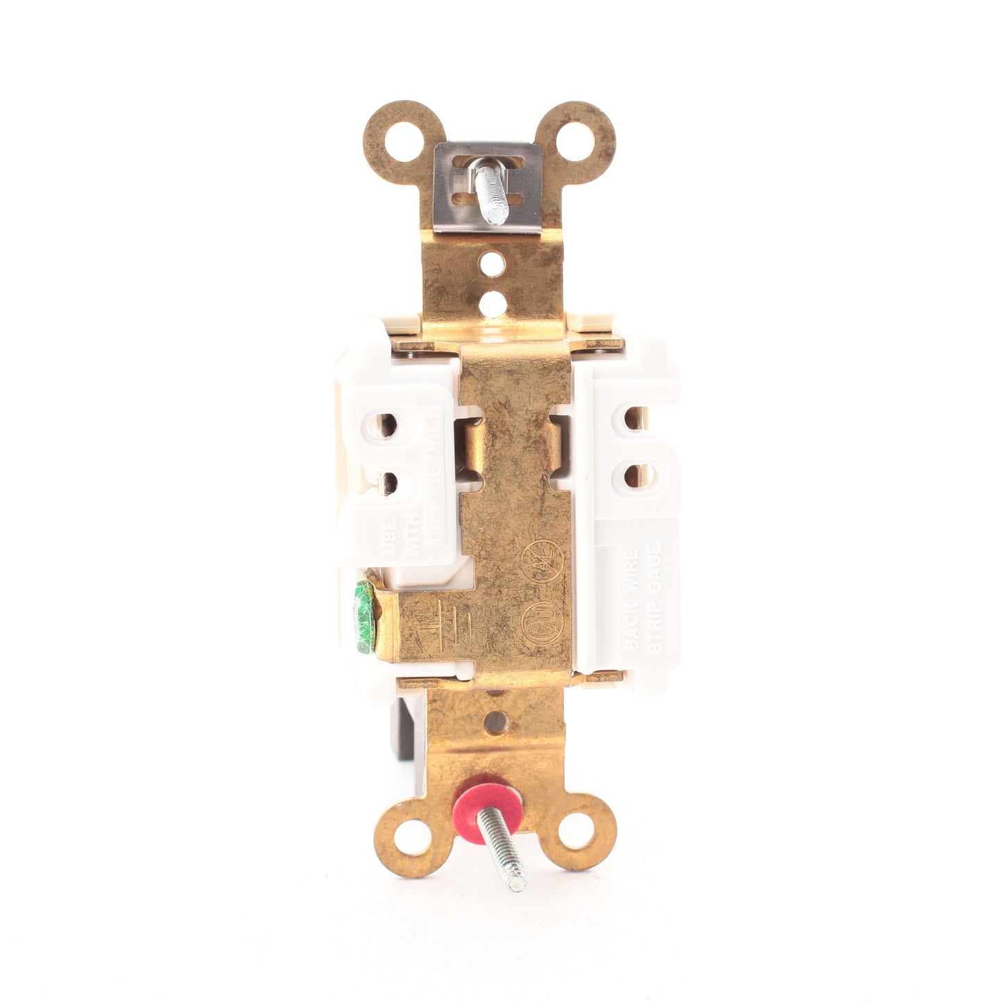 Hubbell Ivory Straight Blade Receptacle Outlet NEMA 5-20R 20A 125V HBL5361-I