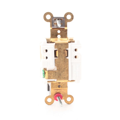 Hubbell Ivory Straight Blade Receptacle Outlet NEMA 5-20R 20A 125V HBL5361-I