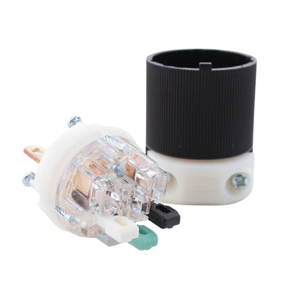 Hubbell HBL5366CST Straight Blade Plug 20A 125V 5-20P EdgeConnect Connector Plug