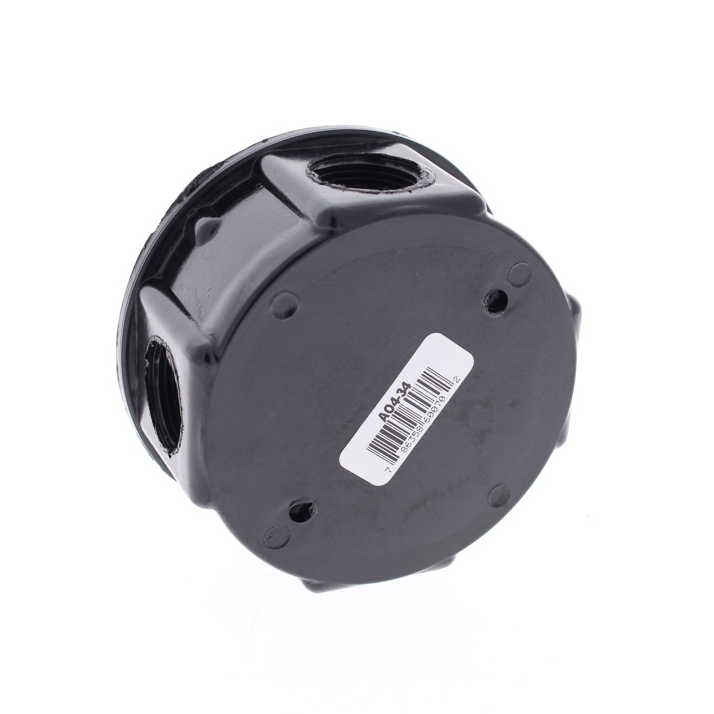 10 Hubbell Marine 4" Round Black Non-Metallic DockSide Junction Boxes HBL6081